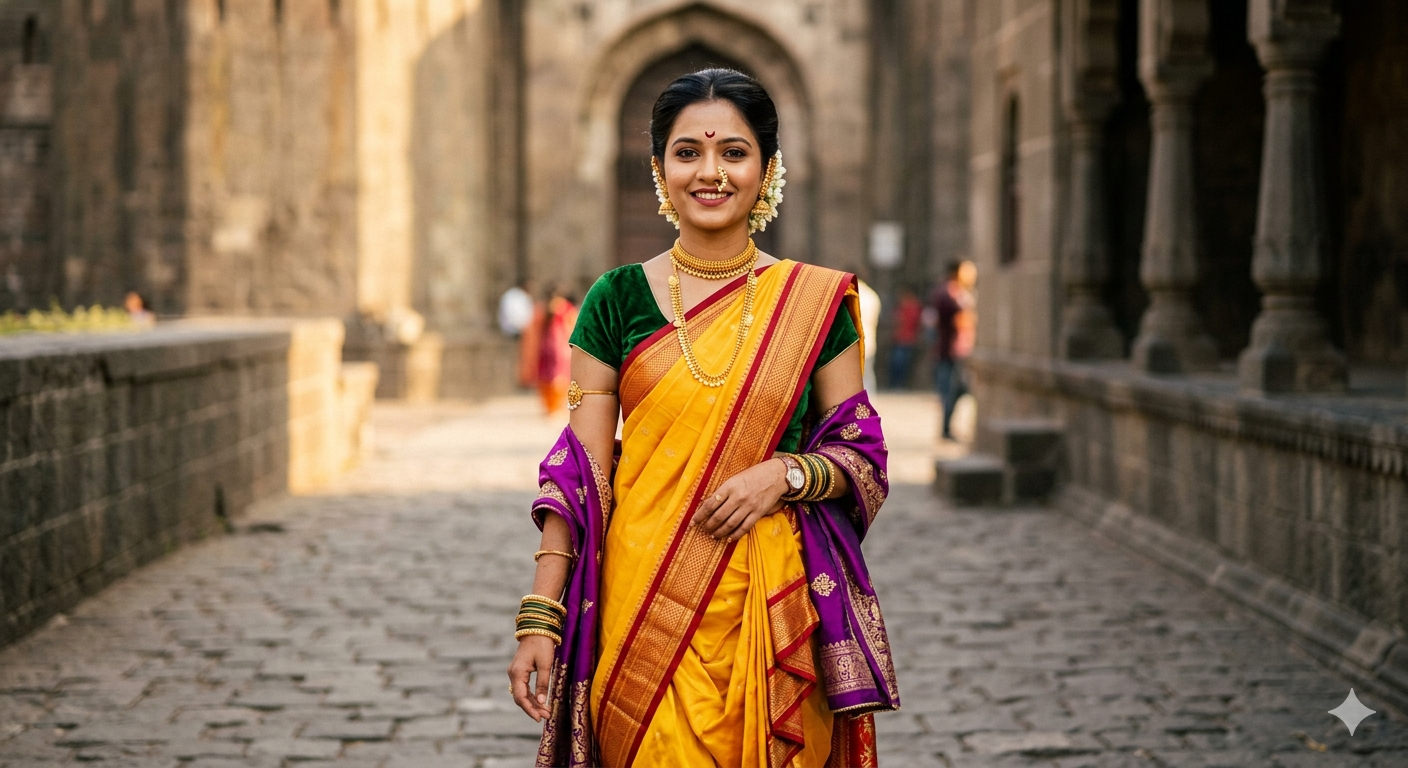 Maharashtrian woman